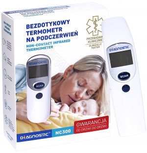 Termometr diagnostic NC 300 bezdotykowy na podczerwień