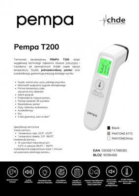 Termometr elektroniczny Pempa T 200 bezdotykowy