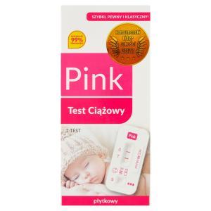 Test ciążowy pink płytkowy