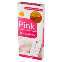Test ciążowy pink płytkowy