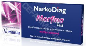 Test NarkoDiag Morfina (test do oznaczania z moczu)