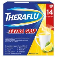 Theraflu Extra Grip X 14 Sasz Data Ważności 2020 08 30