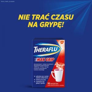 Theraflu Max Grip Lek na przeziębienie i grypę x 10 sasz