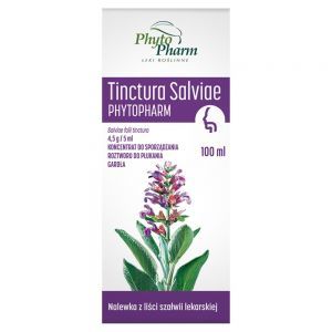 Tinctura salviae 100 ml (nalewka z szałwii Phytopharm)