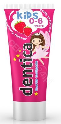 Tołpa dentica kids - pasta do zębów dla dzieci (0-6 lat) 50 ml (o smaku truskawkowym)
