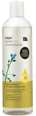 Tołpa green oils oczyszczanie - płyn micelarny do mycia twarzy i oczu 400 ml