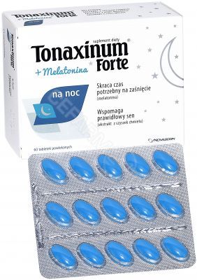 Tonaxinum Forte + Melatonina na noc x 60 tabl