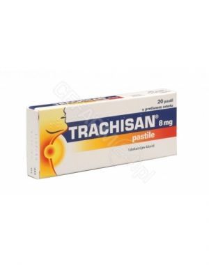 Trachisan 8 mg x 20 pastylek