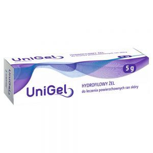 Unigel hydrofilowy żel na rany  5 g