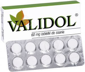 Validol 60 mg x 10 tabl (sprzedajemy wyłącznie do odbioru osobistego)