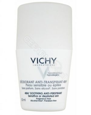 Vichy dezodorant w kulce do skóry wrażliwej lub po depilacji 50 ml