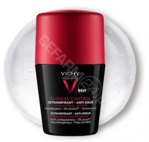 Vichy Homme Clinical Control dezodorant dla mężczyzn 96 h 50 ml