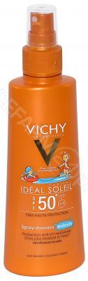Vichy Ideal Soleil delikatny spray do opalania dla dzieci spf-50+ 200 ml