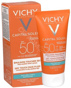 Vichy Ideal Soleil matujący krem do twarzy, skóra mieszana i tłusta spf-50 50 ml
