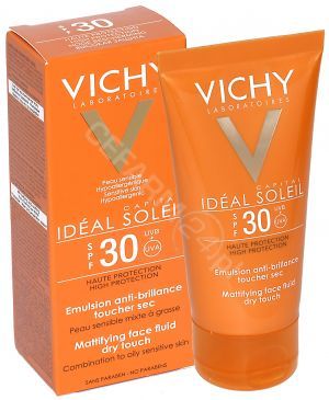 Vichy Ideal Soleil matujący krem do twarzy, skóra wrażliwa, mieszana i tłusta spf-30 50 ml