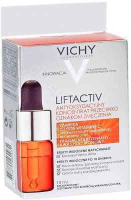 Vichy Liftactiv antyoksydacyjny koncentrat przeciwko oznakom zmęczenia 10 ml
