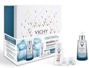 Vichy Mineral 89 promocyjny zestaw - codzienna baza wzmacniająco-nawilżająca 50 ml + miniprodukty GRATIS!!!