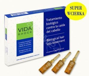 Vida Shock ampułki przeciw wypadaniu włosów biologiczna kuracja 6 amp x 10 ml