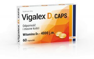 Vigalex D3 Caps 4000 j.m. x 60 kaps