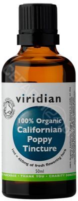 Viridian Ekologiczny Maczek Kalifornijski 50 ml