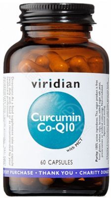 Viridian Kurkumin + Koenzym Q10 x 60 kaps