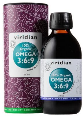 Viridian Organic Omega 3:6:9 Oil 200 ml
