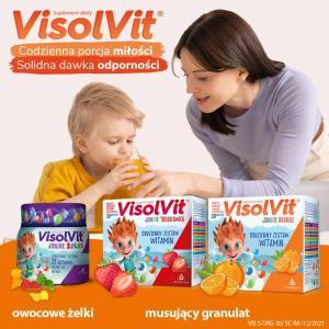 Visolvit junior x 30 sasz o smaku pomarańczowym