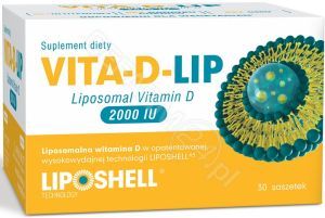 Vita-D-Lip - liposomalna witamina D 2000 IU x 30 sasz