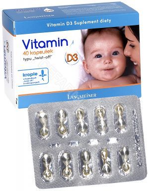Vitamin D3 x 40 kaps