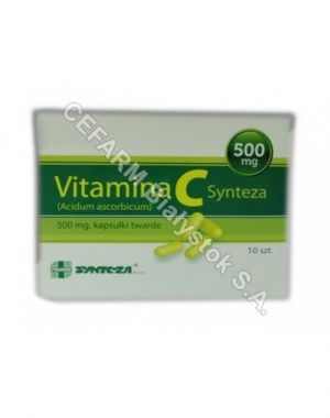 Vitamina c 500 mg x 10 kaps (synteza)