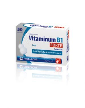 Vitaminum B1 Forte 3 mg x 50 tabl (Polfa-Łódź)