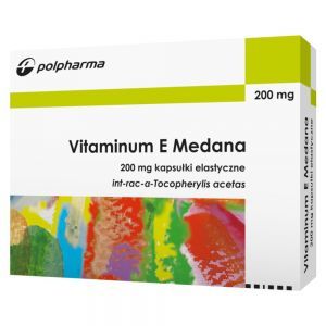 Vitaminum E 200 mg x 20 kaps (Medana)