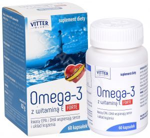 Vitter Blue Omega-3 z witaminą E forte x 60 kaps
