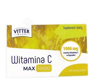 Vitter Blue Witamina C Max 1000 mg 10 kaps