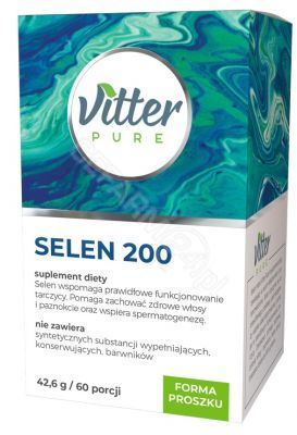 Vitter Pure Selen 200 42,6 g (60 porcji)
