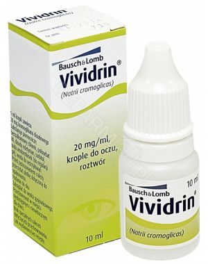Vividrin 20 mg/ml krople do oczu 10 ml