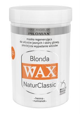 Wax NaturClassic Blonda - maska regenerująca do włosów jasnych i skóry głowy 240 ml