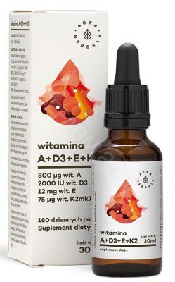 Witamina A + D3 (2000 IU) + E + K2mk7 (ADEK) 30 ml