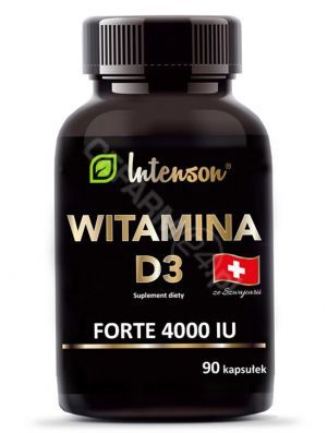 Witamina D3 4000 IU x 90 kaps (Intenson)