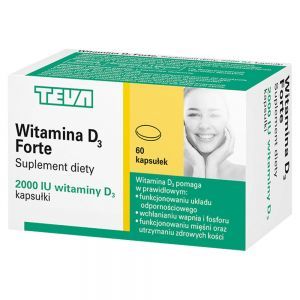Witamina D3 Forte 2000 IU x 60 kaps