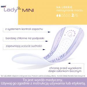 Wkładki urologiczne dla kobiet Seni Lady Mini Slim x 10 szt