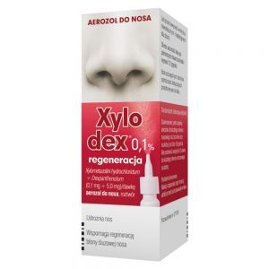 Xylodex 0,1% regeneracja aerozol do nosa 10 ml