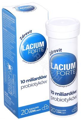 Zdrovit lacium forte x 20 kaps