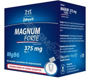 Zdrovit magnum forte 375 mg x 20 sasz