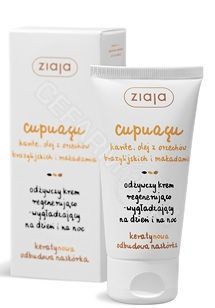Ziaja Cupuacu - odżywczy krem regenerująco-wygładzający na dzień i na noc 50 ml