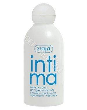 Ziaja intima kremowy płyn do higieny intymnej z kwasem laktobionowym 200 ml