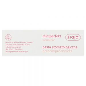 Ziaja Mintperfekt sensitiv pasta stomatologiczna przeciwpróchnicza  75 ml