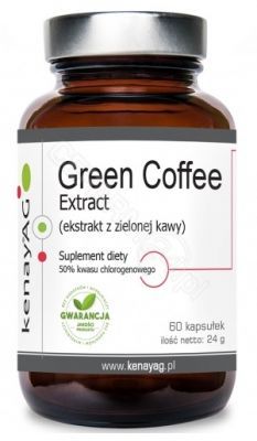 Zielona kawa (Green Coffe Extract) x 60 kaps (Kenay)