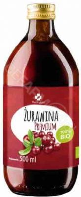 Żurawina Premium sok BIO 500 ml (Medfuture)